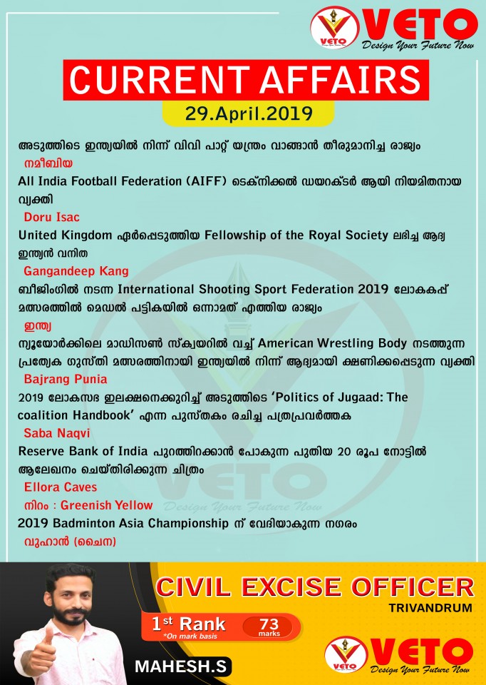 Current Affairs